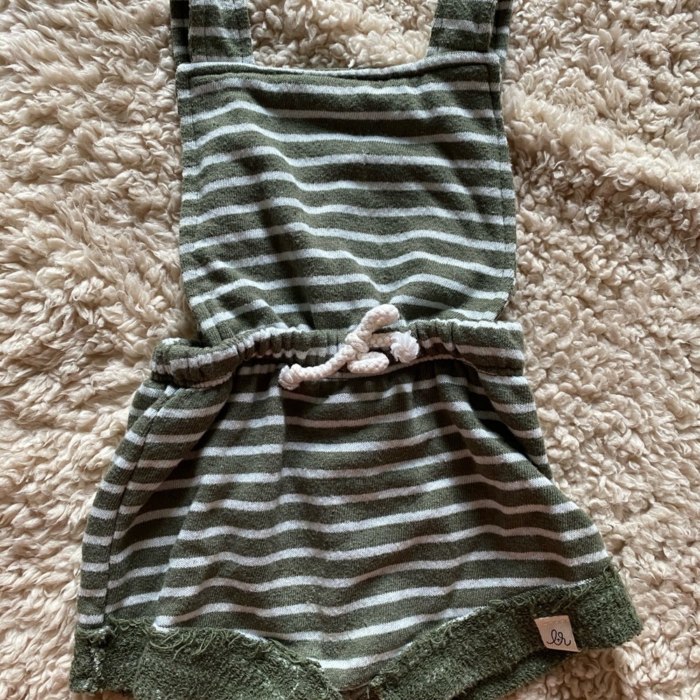 Lulu + roo midi cross back romper